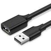 Prelungitor USB UGREEN US103, 2m, Negru