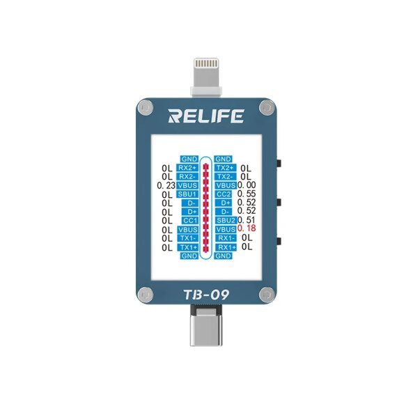 Tester Service Relife TB-09, Lightning / USB-C