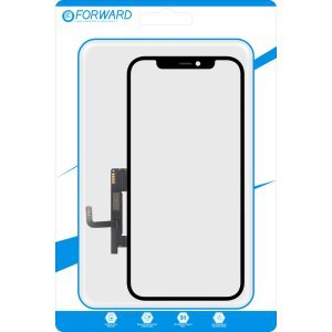 Touchscreen Forward Guard OCA pentru Apple iPhone 12 / 12 Pro, Versiune IC, Negru