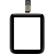 Touchscreen Forward Shield OCA pentru Apple Watch Series 3 42mm / Watch Series 2 42mm, Negru 