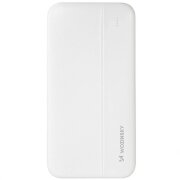 Baterie Externa WZK WPBWE1, 10000mAh, 10W, 2 x USB-A, Alba