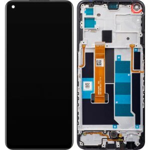 Display cu Touchscreen Realme 7 5G, cu Rama, Negru, Swap 4904747 