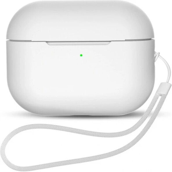 Husa OEM Silicone Case pentru Apple AirPods Pro Series, Alba