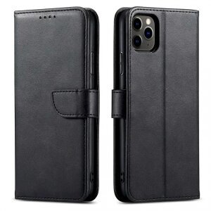 Husa pentru Oppo A60, OEM, Marva Wallet, Neagra 