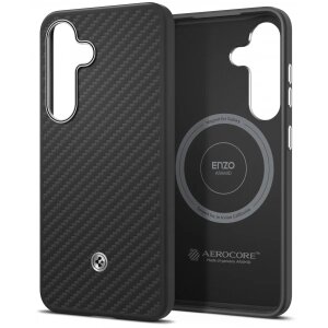 Husa pentru Samsung Galaxy S25+ S936, Spigen Enzo Aramid Magnet, Neagra GP-FPS936PGABW 