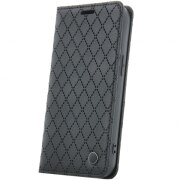 Husa pentru Xiaomi Redmi 12 5G / 12, OEM, Smart Caro, Neagra 