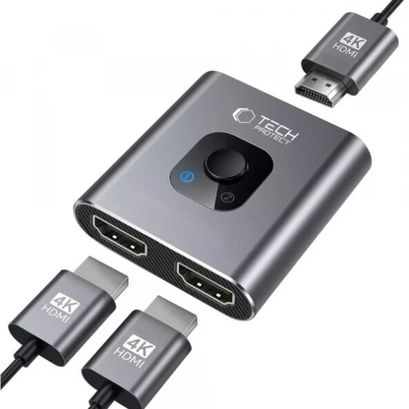 Switch Video Tech-Protect HB07, HDMI - 2 x HDMI, Negru 