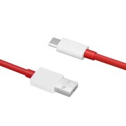 Cablu Date si Incarcare USB-A - USB-C OnePlus DL129, 100W, 1.5m, Rosu 5461100648