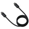 Cablu Date si Incarcare USB-C - USB-C Motorola, 1m, Negru SC18D71644 