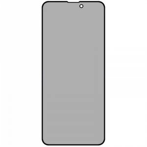 Folie de protectie Ecran Privacy HOCO G16 pentru Apple iPhone 16 / 15, Sticla Securizata, Full Glue, 5D 