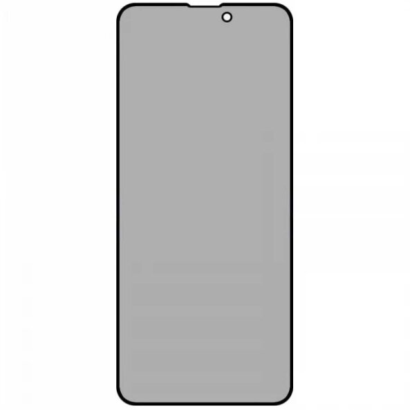 Folie de protectie Ecran Privacy HOCO G16 pentru Apple iPhone 16 / 15, Sticla Securizata, Full Glue, 5D 