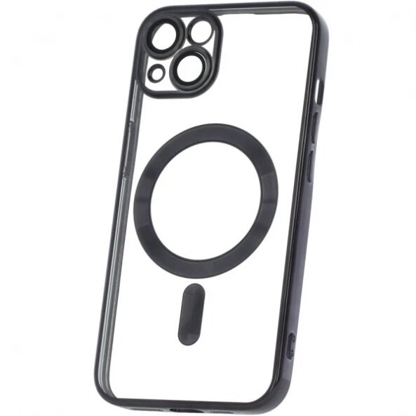 Husa MagSafe pentru Samsung Galaxy A26, OEM, Color Chrome Mag, Neagra 