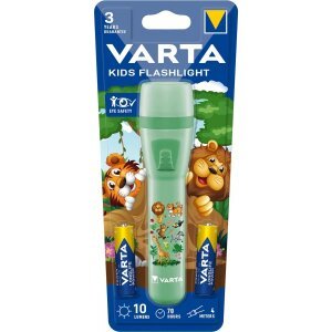 Lanterna LED Varta Kids Flashlight, 10lm, Verde