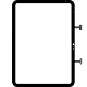 Touchscreen Forward Guard OCA pentru Apple iPad (2022), Negru