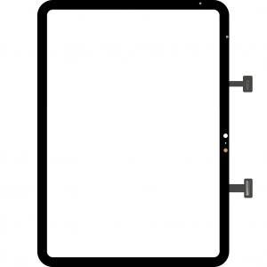 Touchscreen Forward Guard OCA pentru Apple iPad (2022), Negru