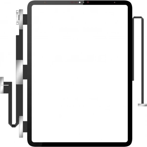 Touchscreen Forward Guard OCA pentru Apple iPad Pro 11 (2020), Negru