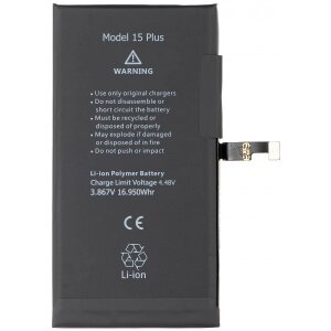 Acumulator Apple iPhone 15 Plus, cu integrare Banda Flex BMS (nu necesita sudare contacte) 