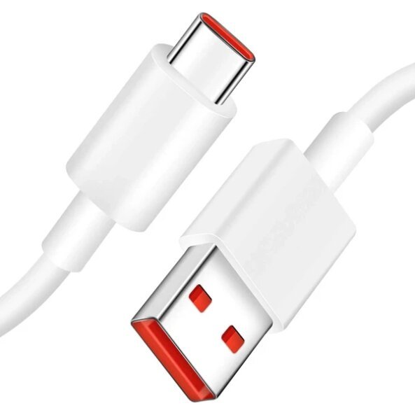 Cablu Date si Incarcare USB-A - USB-C Xiaomi, 60W, 1m, Alb 450100001S4S 
