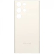 Capac Baterie Samsung Galaxy S23 Ultra S918, Alb (Cream), Swap 
