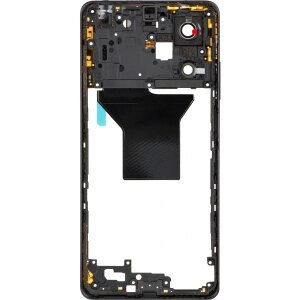 Carcasa Mijloc Xiaomi Redmi Note 12 Pro 5G, Negru (Midnight Black), Service Pack 5600260M1600 