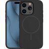 Husa MagSafe pentru Apple iPhone 14 Pro, OEM, Silicone Thin, Neagra 