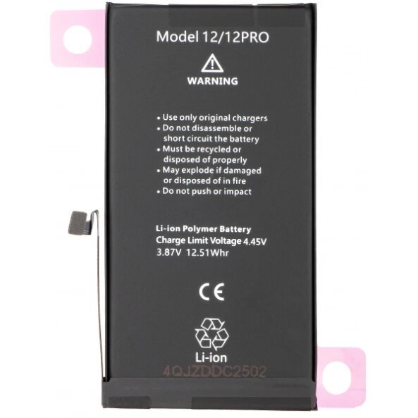 Acumulator Apple iPhone 12 / 12 Pro, Diagnostic High Capacity 