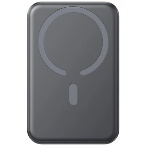 Baterie Externa Wireless Joyroom JR-W020, 10000mAh, 20W, QC + PD + FQI, 1 x QI - 1 x USB-A - 1 x USB-C, Neagra 