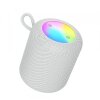 Boxa Portabila Bluetooth HOCO HC30, 5W, TWS, RGB, Gri 