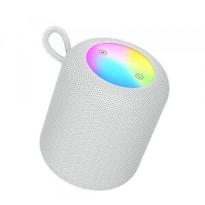 Boxa Portabila Bluetooth HOCO HC30, 5W, TWS, RGB, Gri 