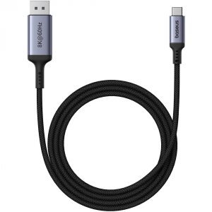 Cablu Audio si Video USB-C - DisplayPort Baseus Ultra Clarity, 8K, 2m, Negru B0063370D111-01 