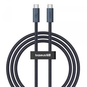 Cablu Date si Incarcare USB-C - USB-C Baseus Flash Series II, 240W, 1m, Negru P10311803111-00 