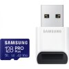Card Memorie microSDXC Samsung PRO Plus, 128Gb, Clasa 10 / UHS-1 U3, Cu Adaptor MB-MD128KB/WW 