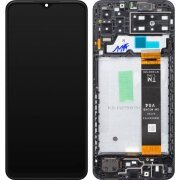 Display cu Touchscreen Samsung Galaxy A13 A135, cu Rama, Negru, Resigilat GH82-28508A