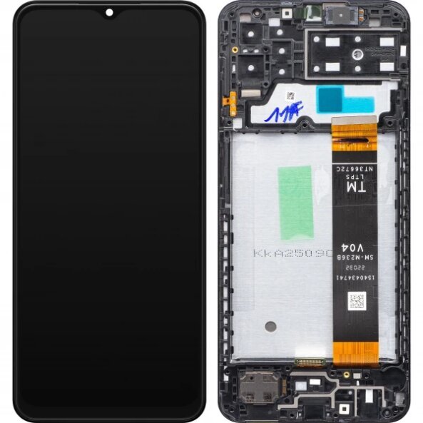 Display cu Touchscreen Samsung Galaxy A13 A135, cu Rama, Negru, Resigilat GH82-28508A