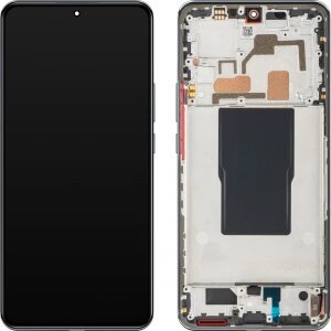 Display cu Touchscreen Xiaomi 12T, cu Rama, Negru, Service Pack 560003L12A00 