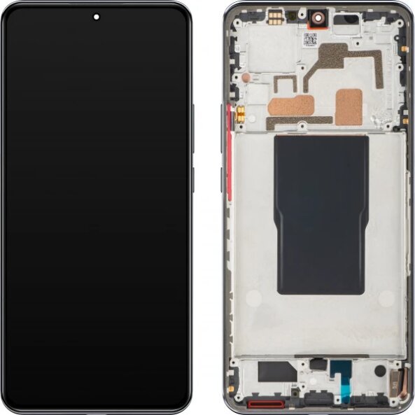 Display cu Touchscreen Xiaomi 12T, cu Rama, Negru, Service Pack 560003L12A00 