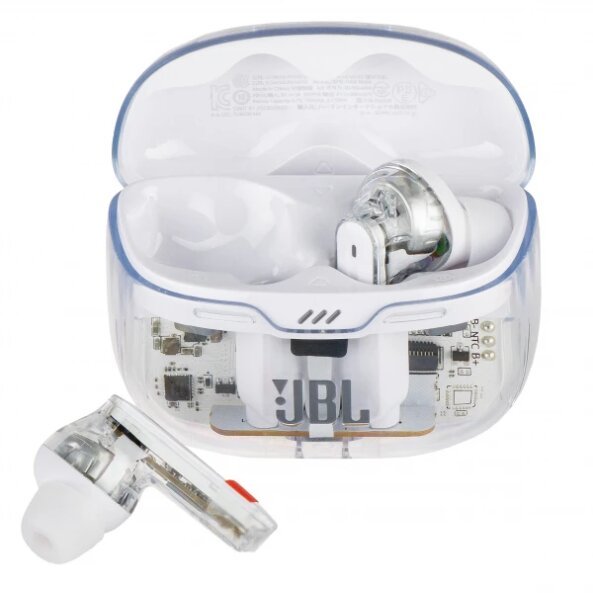 Handsfree Bluetooth JBL Tune Beam, TWS, ANC, MultiPoint, Alb JBLTBEAMGWHT 