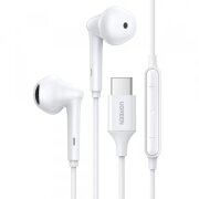 Handsfree USB-C UGREEN EP101, Alb