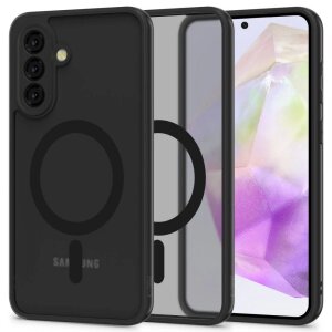 Husa MagSafe pentru Samsung Galaxy A36 A366, Tech-Protect, Magmat, Neagra 