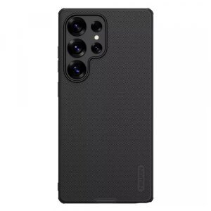 Husa MagSafe pentru Samsung Galaxy S25 Ultra S938, Nillkin, Super Frosted Shield Pro, Neagra 