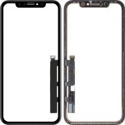 Touchscreen Forward Guard OCA pentru Apple iPhone XR, Versiune IC, Negru