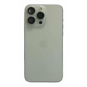 Carcasa (Body) completa iPhone 15 Pro Max White Titanium Grade 10 (din dezmembrari)