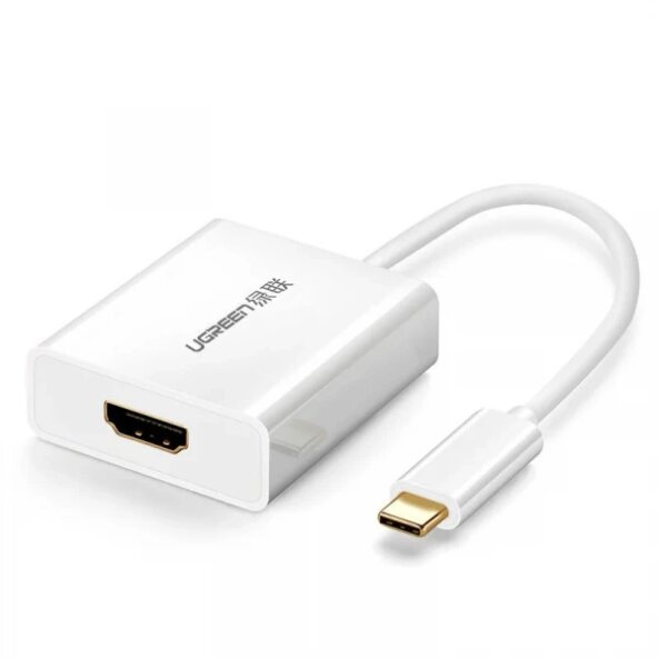 Adaptor Audio si Video USB-C - HDMI, 4K UGREEN, 0.20m, Alb