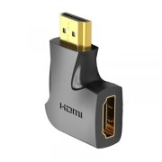 Adaptor Video Vention Angled, HDMI - HDMI, 4K, Negru  AIPB0