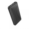 Baterie Externa Borofone BJ55 Graceful, 10000mAh, 22.5W, QC + PD, 1 x USB-C - 2 x USB-A, Neagra