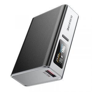 Baterie Externa Borofone BJ72 Energy, 10000mAh, 22.5W, QC + PD, 1 x USB-A - 1 x USB-C, Gri