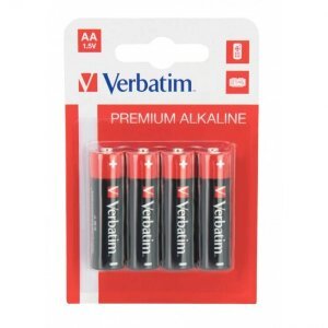 Baterie Verbatim Premium Alkaline, AA / LR6, Set 4 bucati 49921 
