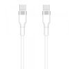 Cablu Date si Incarcare USB-C - USB-C Setty, 60W, 1m, Alb 