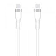 Cablu Date si Incarcare USB-C - USB-C Setty, 60W, 1m, Alb 
