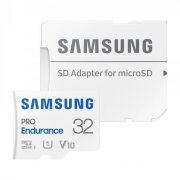 Card Memorie microSDHC Samsung PRO Endurance, 32Gb, Clasa 10 / UHS-1 U1, Cu Adaptor MB-MJ32KA/EU 